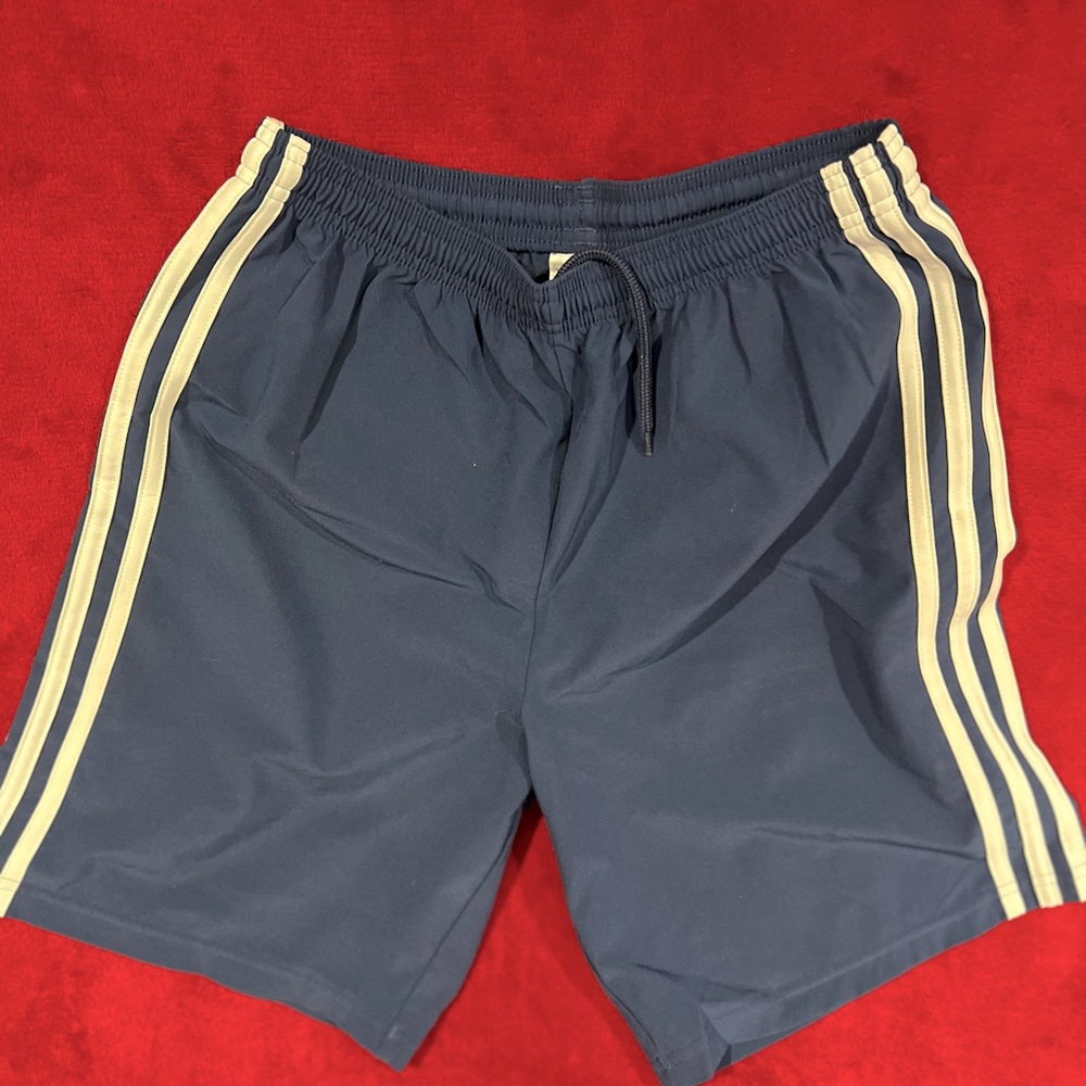 Adidas blue short, 13/14Y